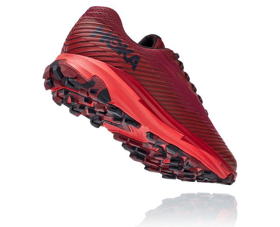 Hoka Australia One One Torrent 2 - Mens Trail Shoes Red - MHQKO-3954